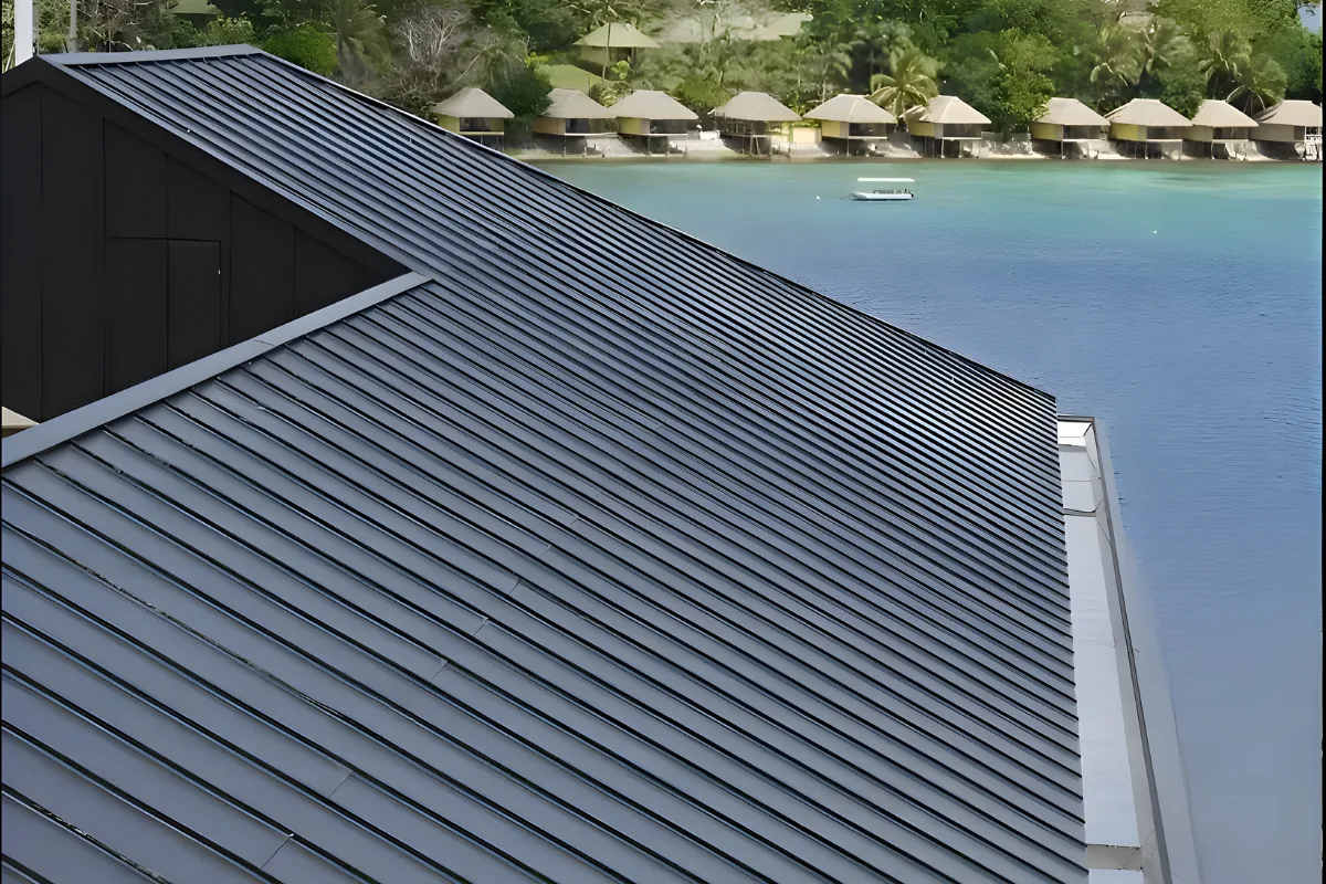 Port Vila Island Resort — Aluminium Standing Seam by Euroclad — Port Vila, Vanuatu