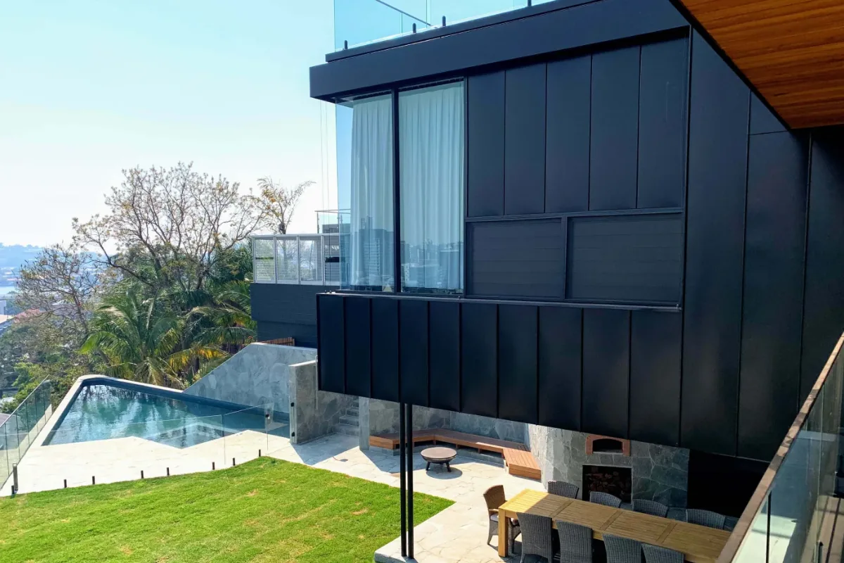 Interlocking Panel cladding system architectural